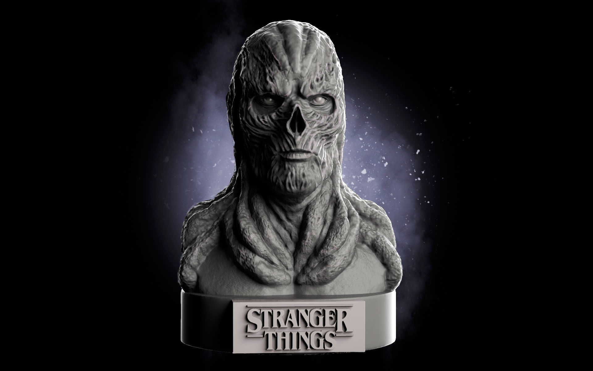 Vecna Fan Art Stranger Things 3D print model_2