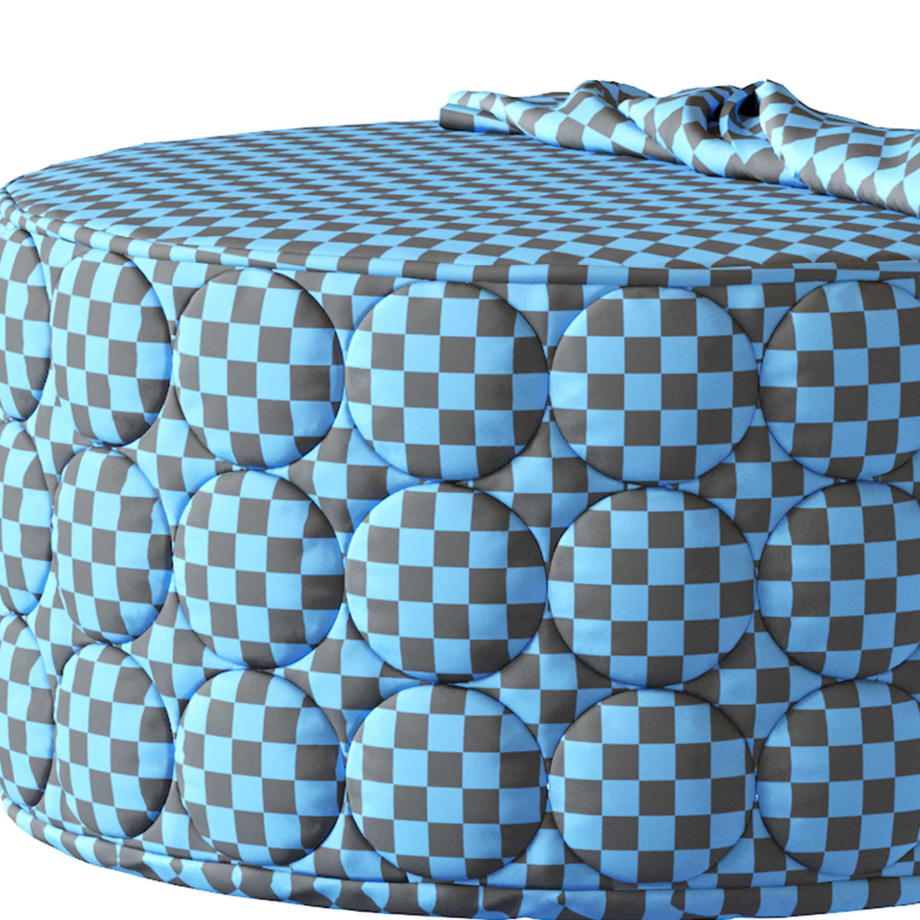 Pouf Velletri 3D model_6