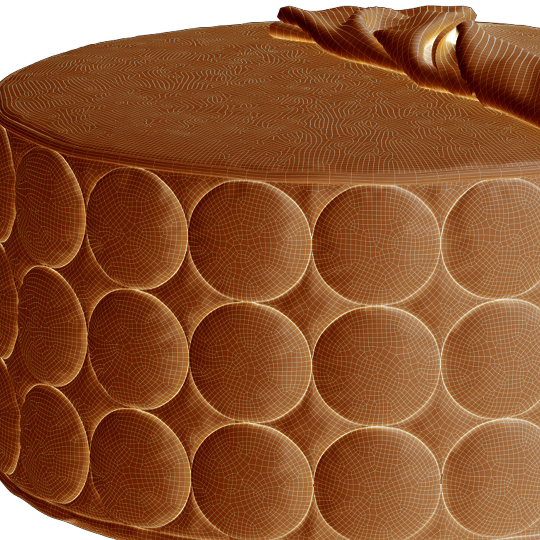 Pouf Velletri 3D model_8