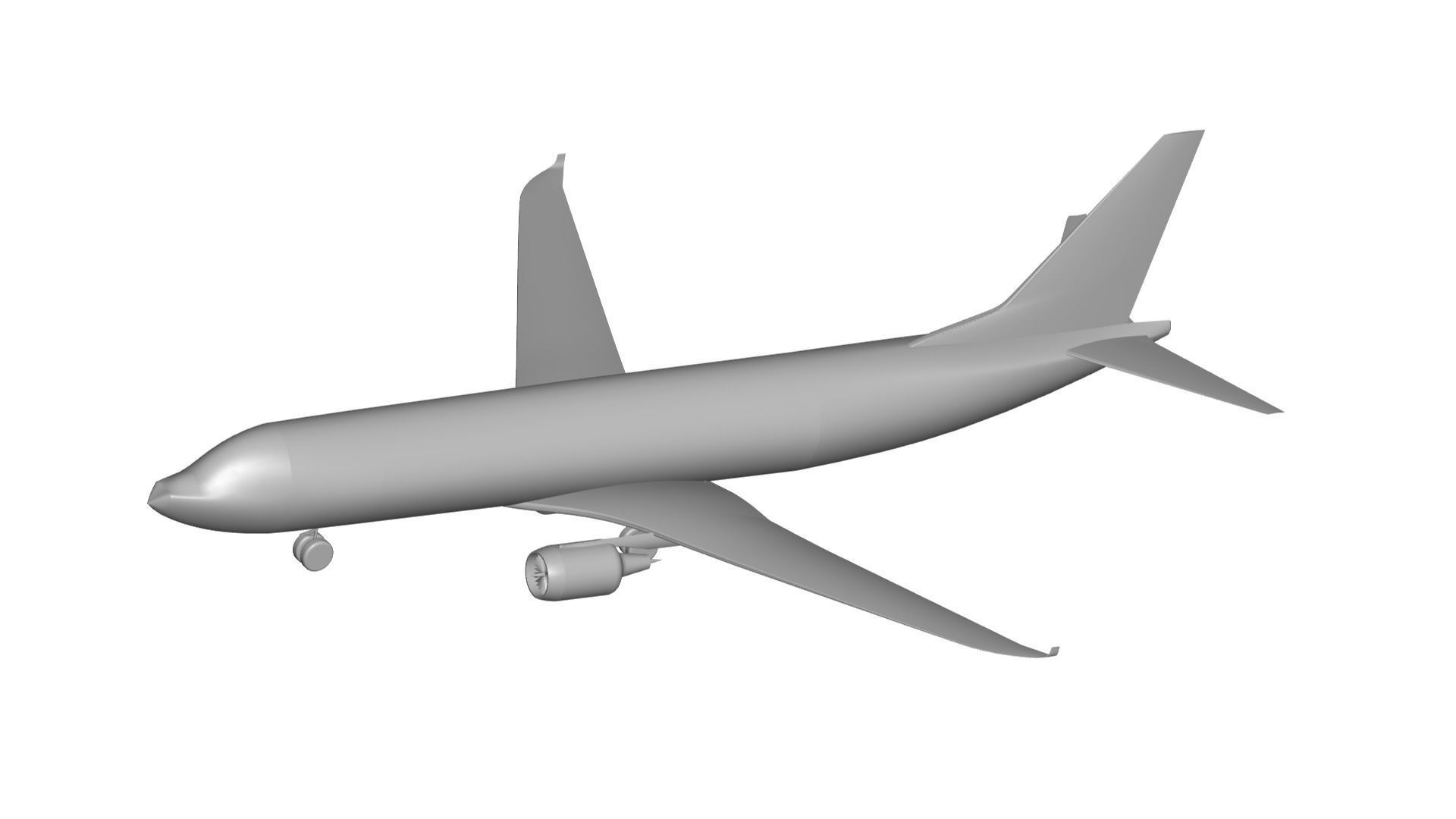 Boeing 737 MAX Jet 3D model_1