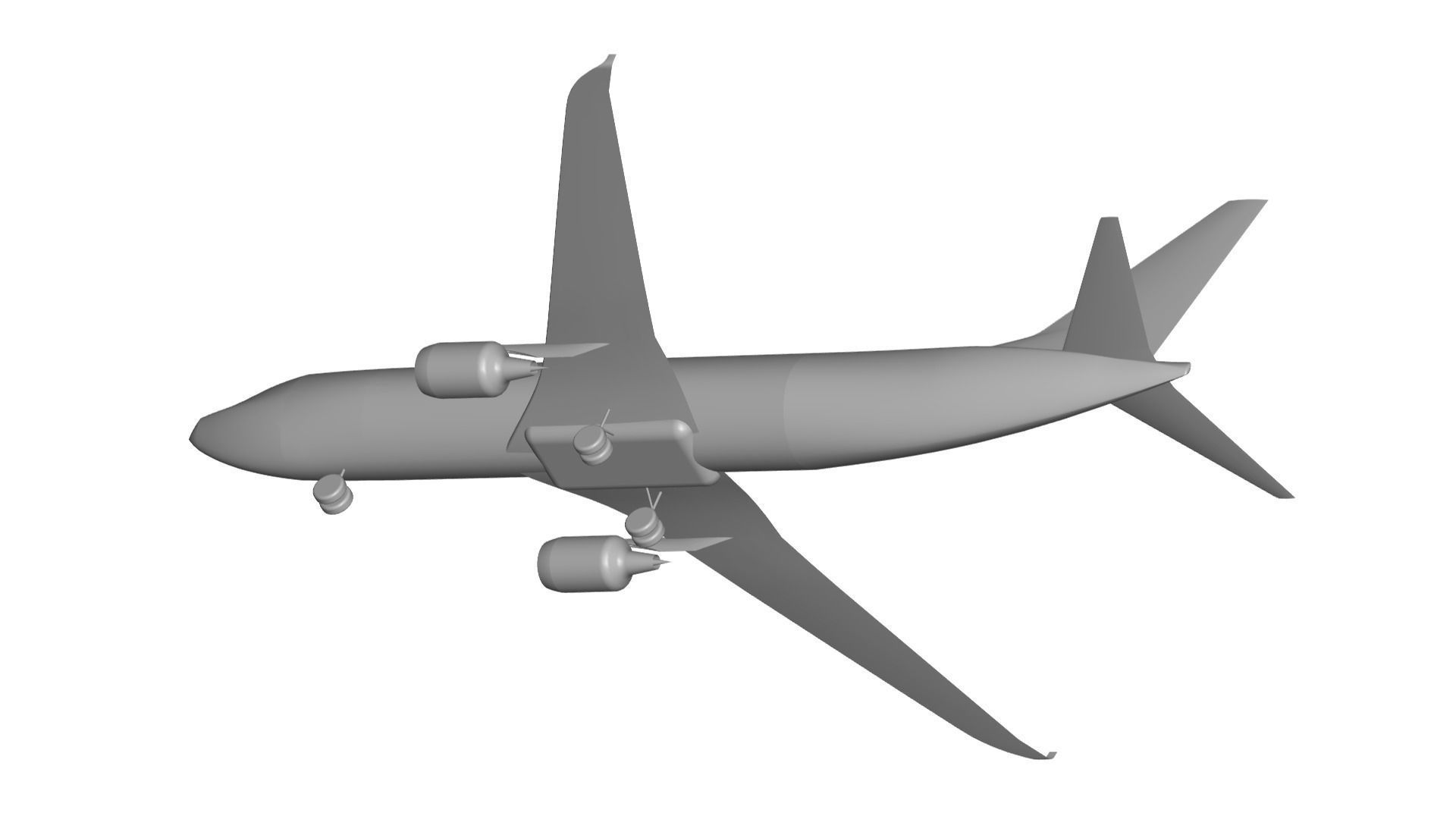 Boeing 737 MAX Jet 3D model_3
