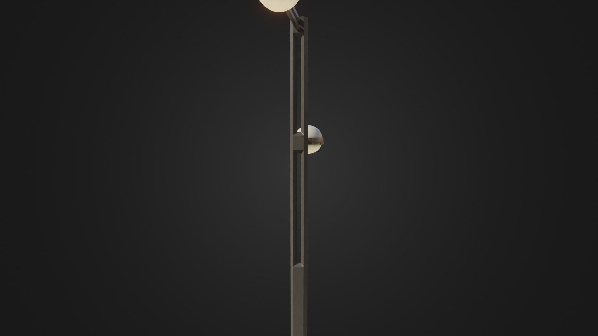 Street Light 22 Low-poly 3D model_26