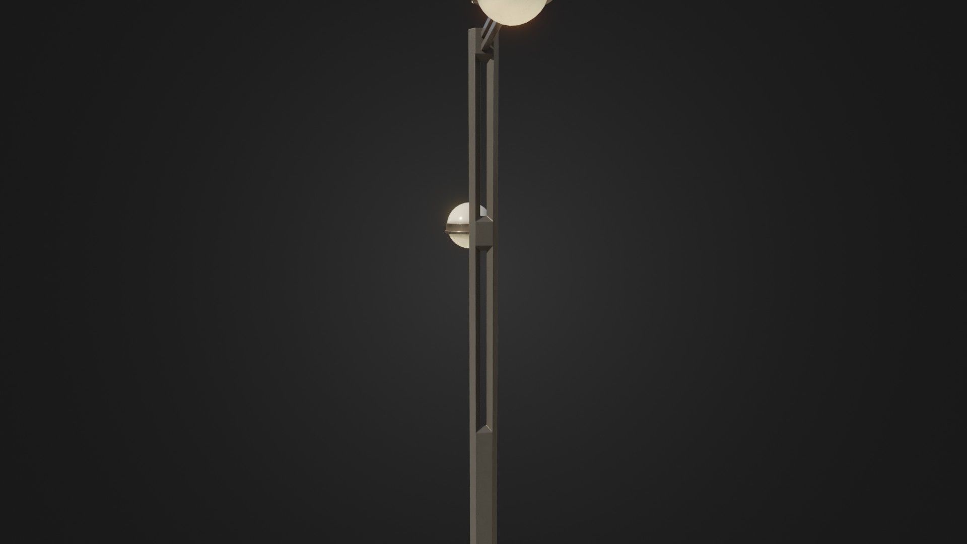 Street Light 22 Low-poly 3D model_28