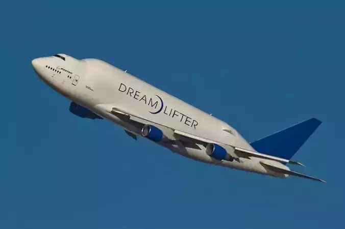 BOEING 747 Dream lifter モデルプレーン Highly detailed Hogan Die-cast metal model Boeing 747 LCF