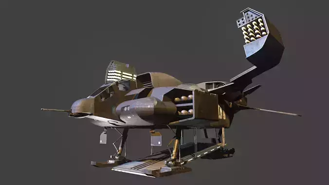 UD4 Cheyenne ALIENS 3D model