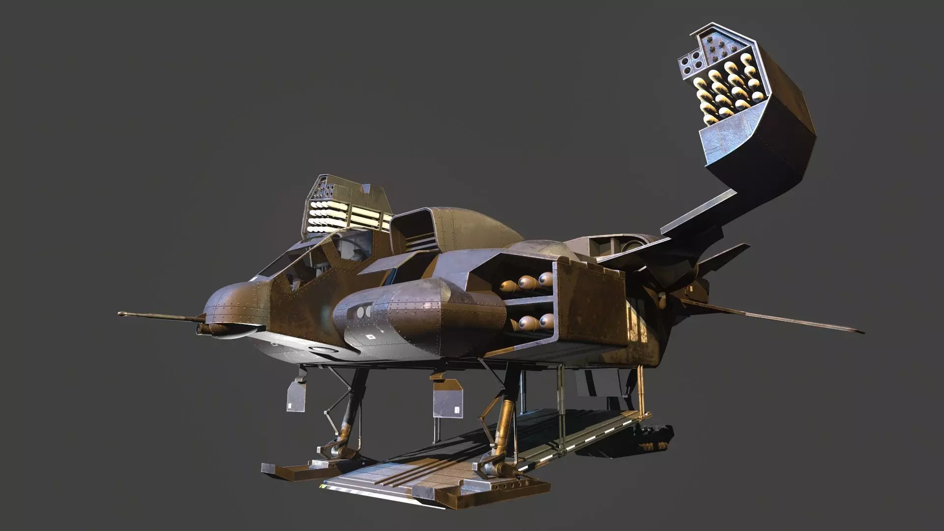 UD4 Cheyenne ALIENS 3D model_0