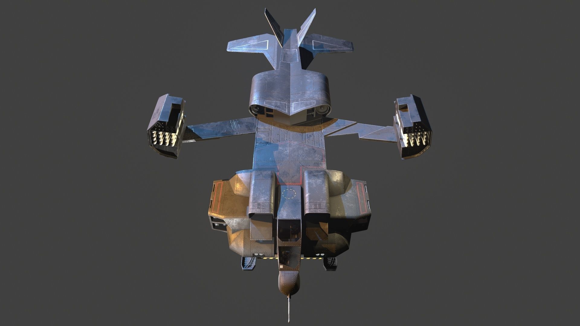 UD4 Cheyenne ALIENS 3D model_8