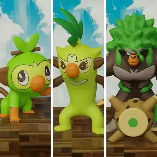 pokemon grookey evolution pack