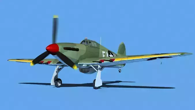 Hawker Hurricane MKII V18