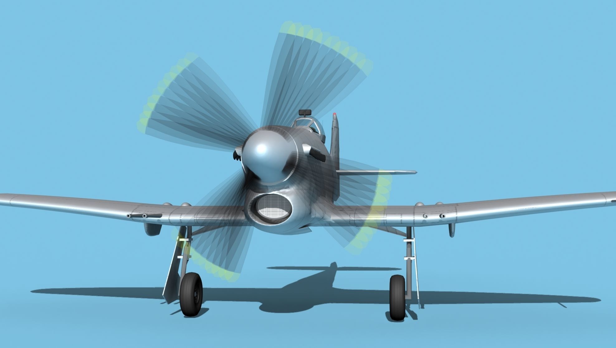 Hawker Hawker Tempest MK1 V00 3D model_1