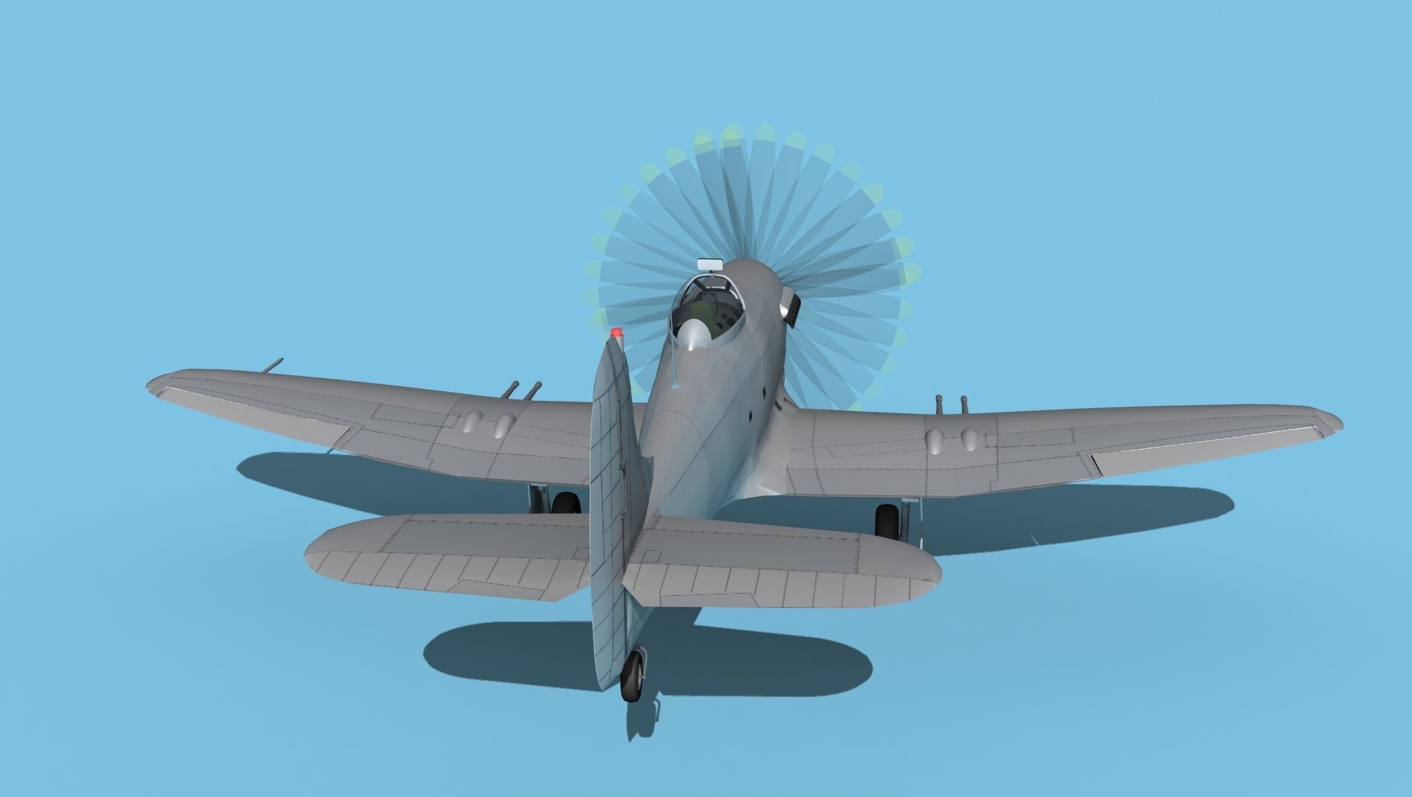 Hawker Hawker Tempest MK1 V00 3D model_6