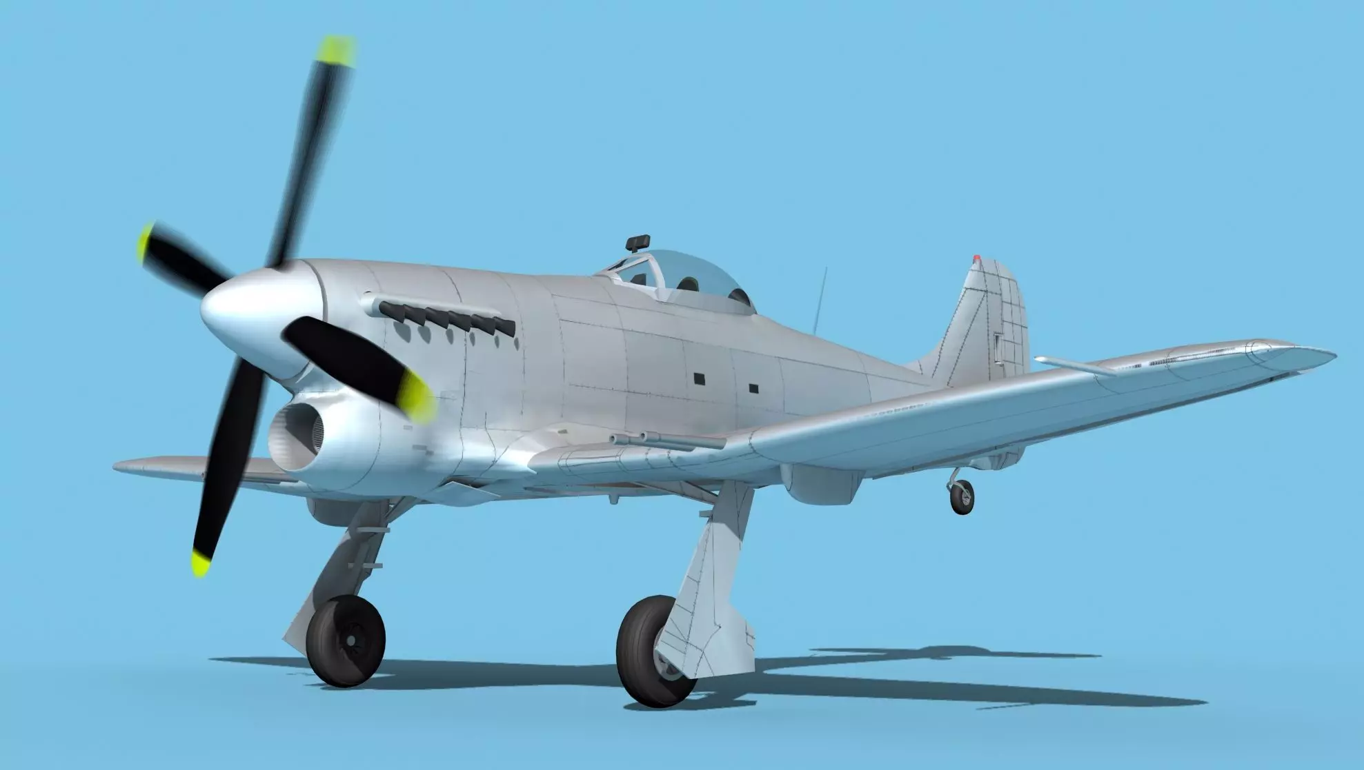 Hawker Hawker Tempest MK1 V00 3D model_0