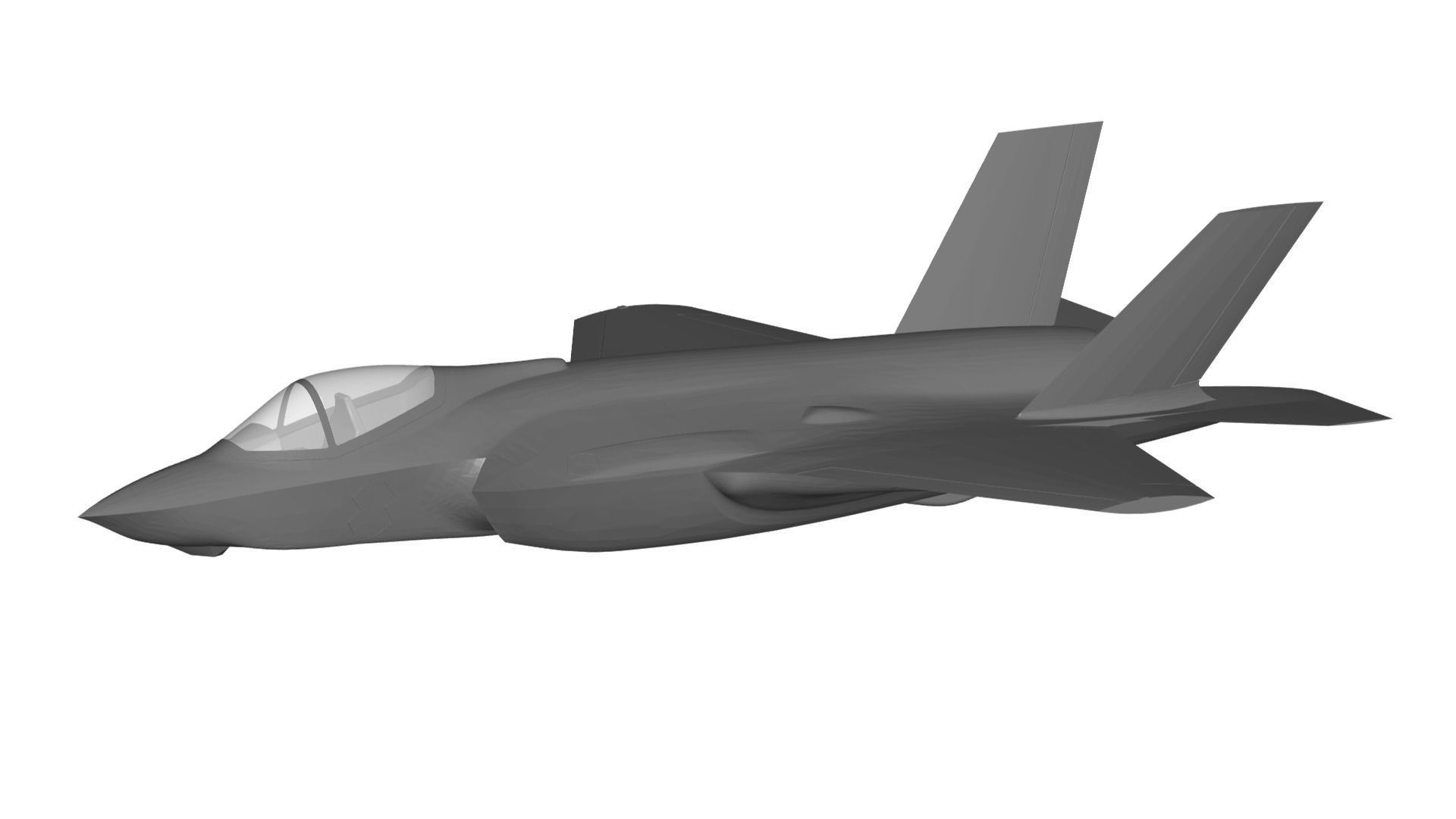 Lockheed Martin F-35 Lightning II 3D model_1