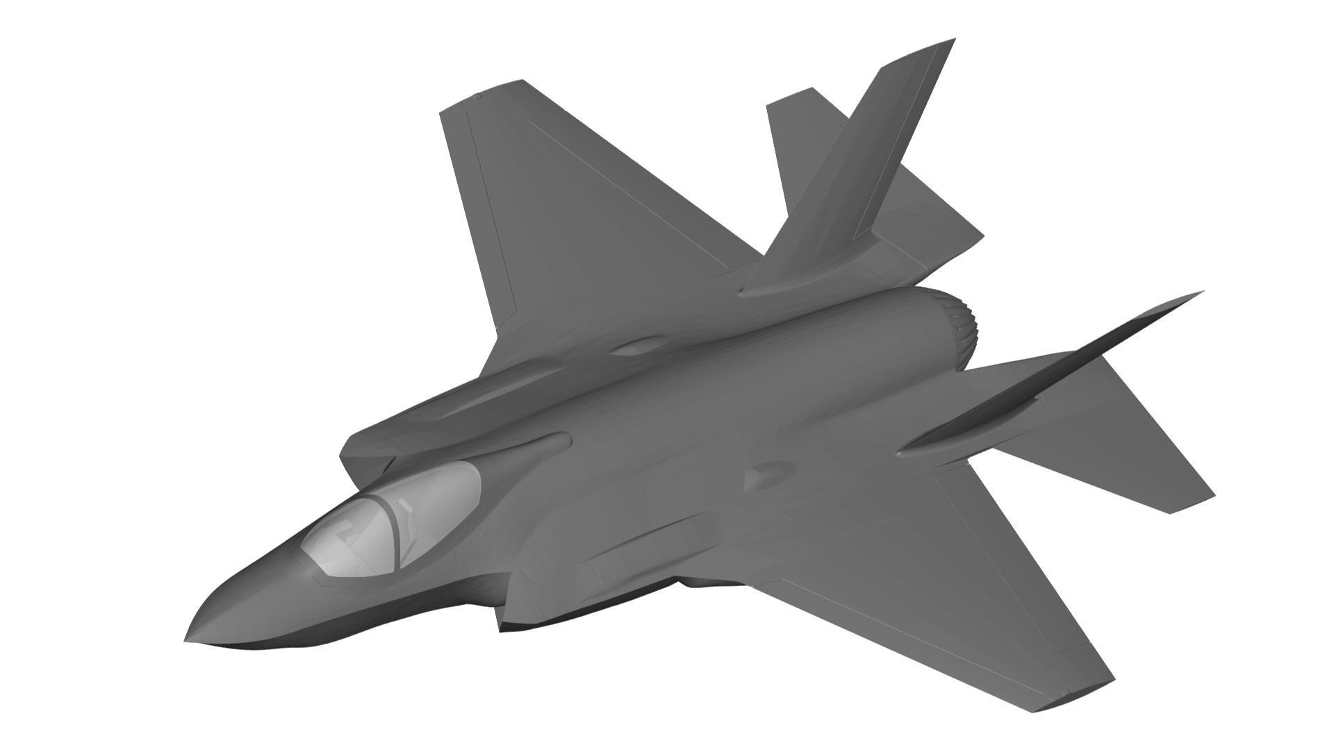 Lockheed Martin F-35 Lightning II 3D model_2