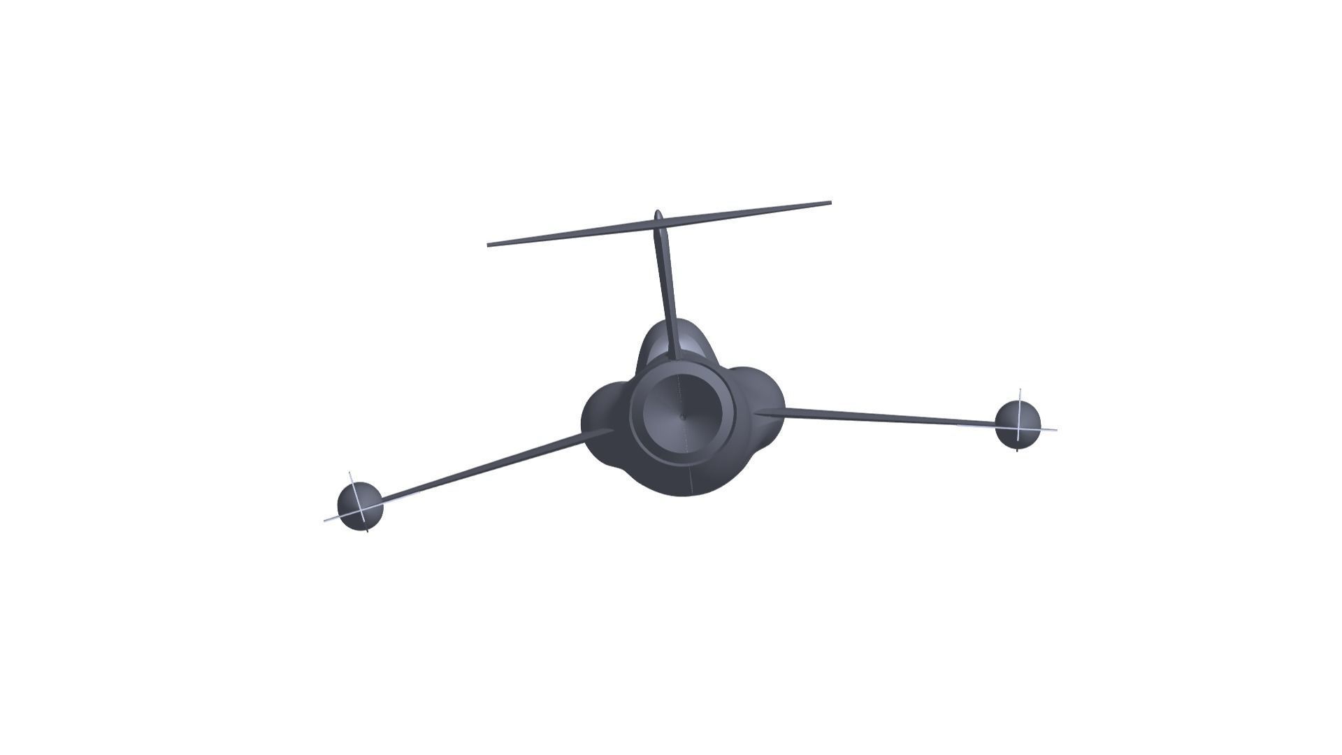 Lockheed XF-104 Starfighter 3D model_2