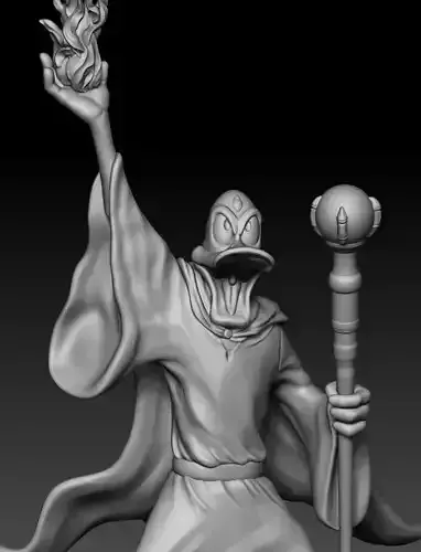Daffy Duck The Wizard 3D model