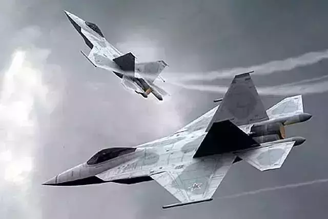 Sukhoi HAL FGFA Stealth Fighter 3D model