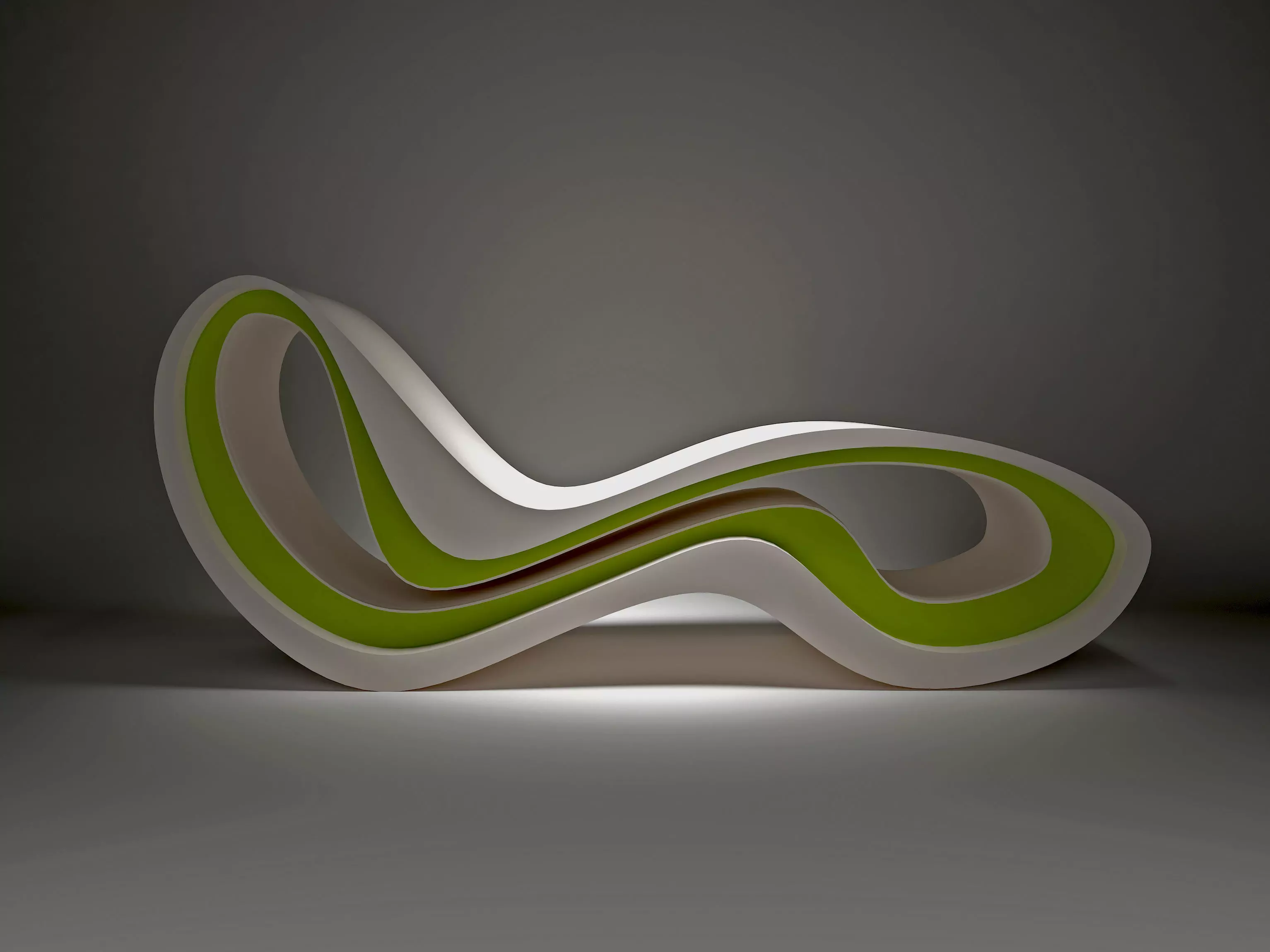 Modern Chair Low-poly 3D model_0