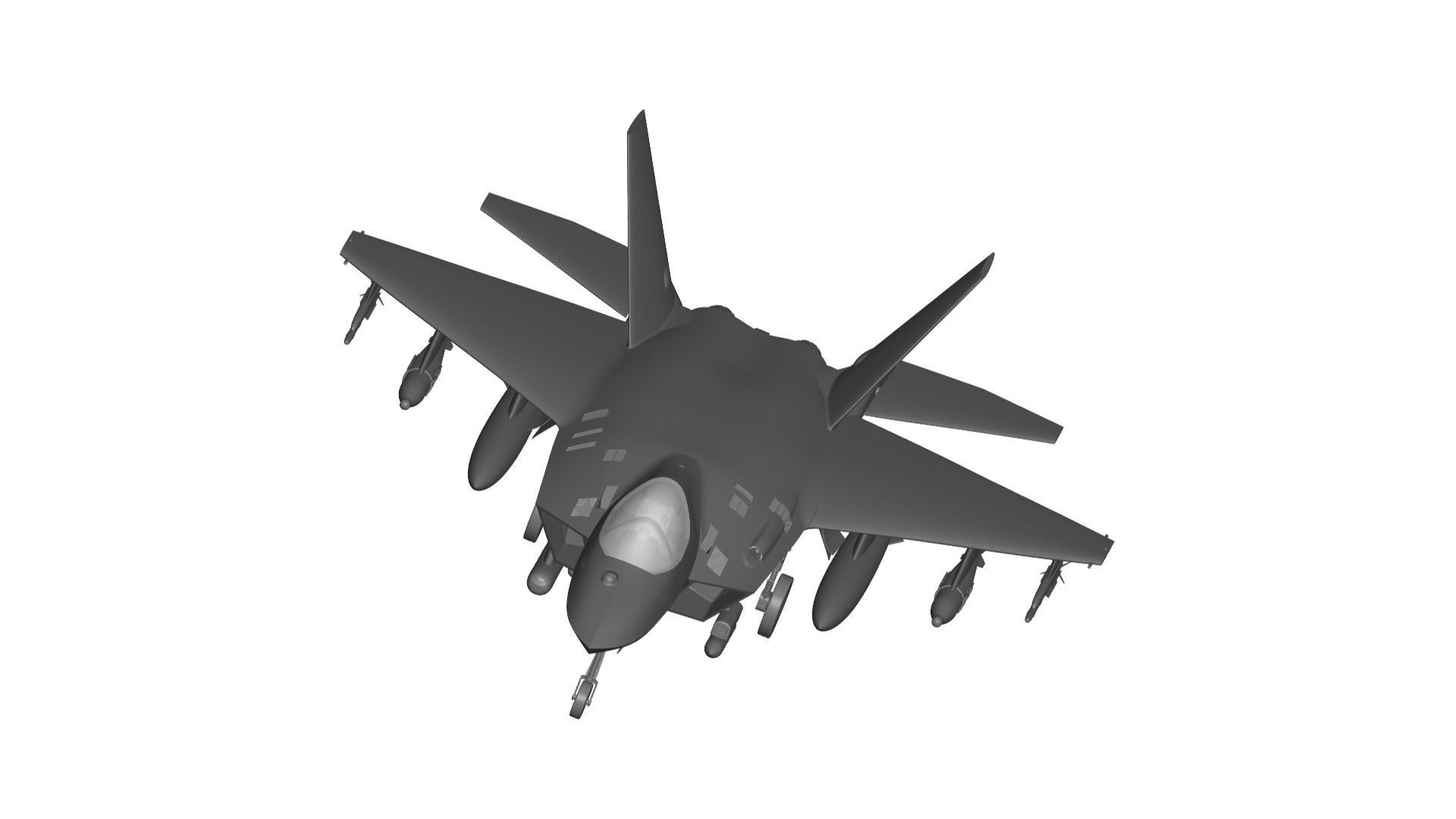 KAI KF-21 Boramae 3D model_3