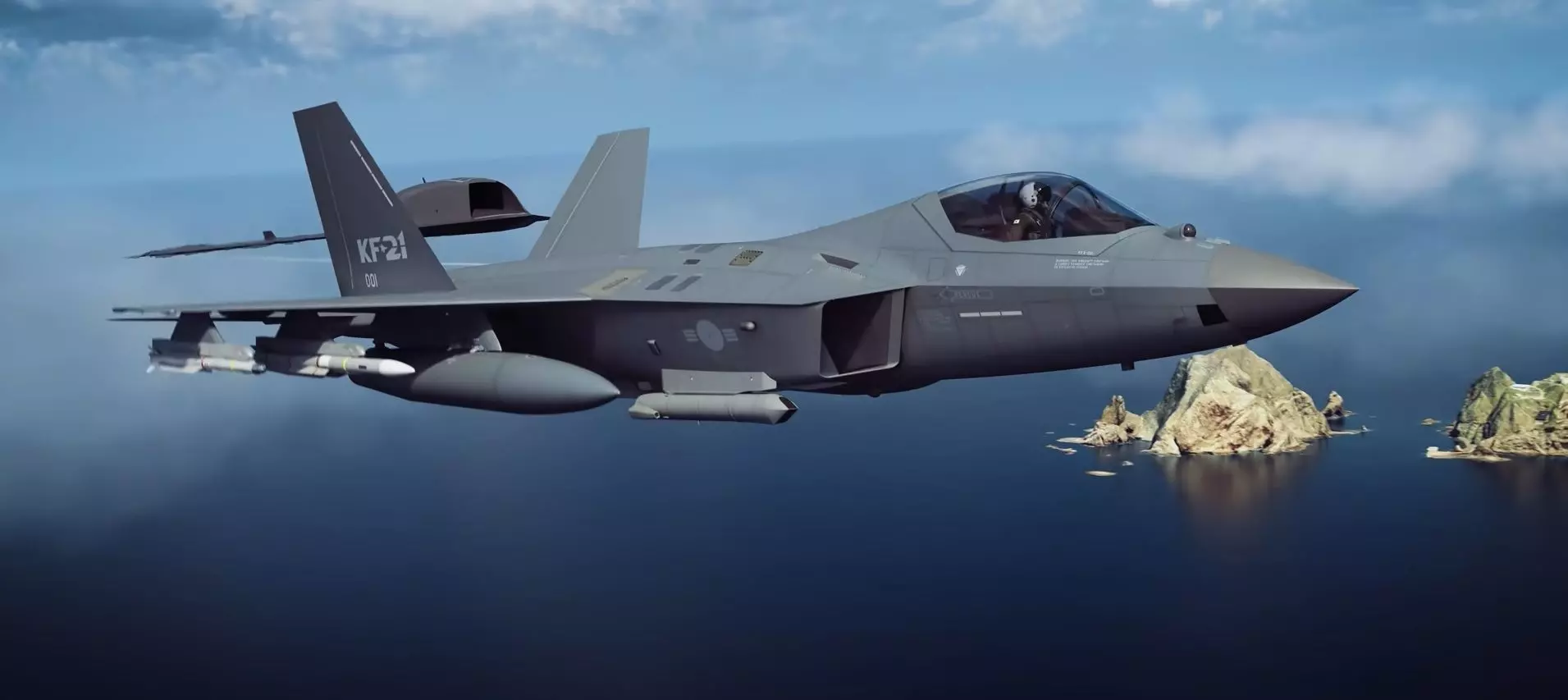 KAI KF-21 Boramae 3D model_0