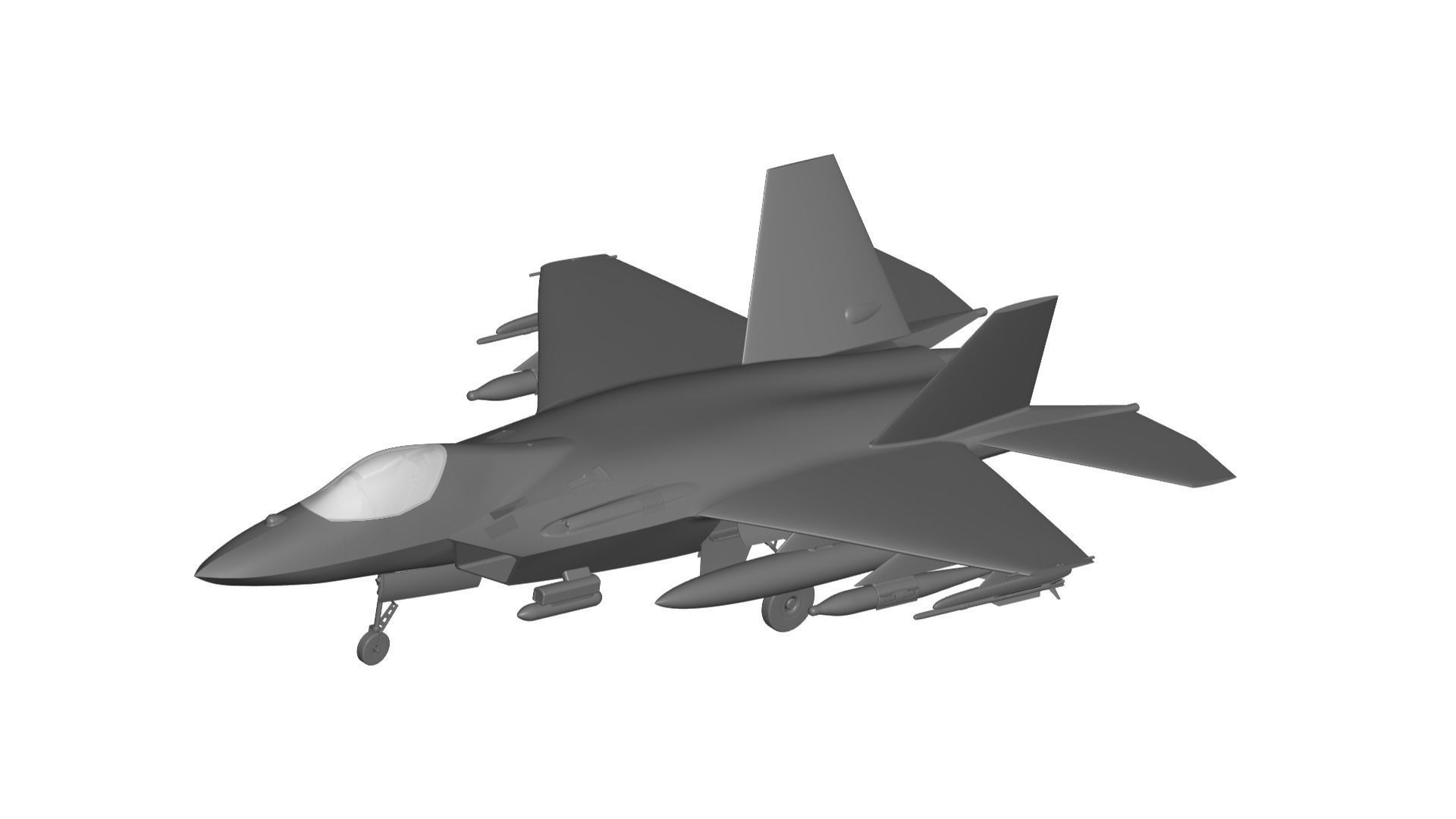 KAI KF-21 Boramae 3D model_1