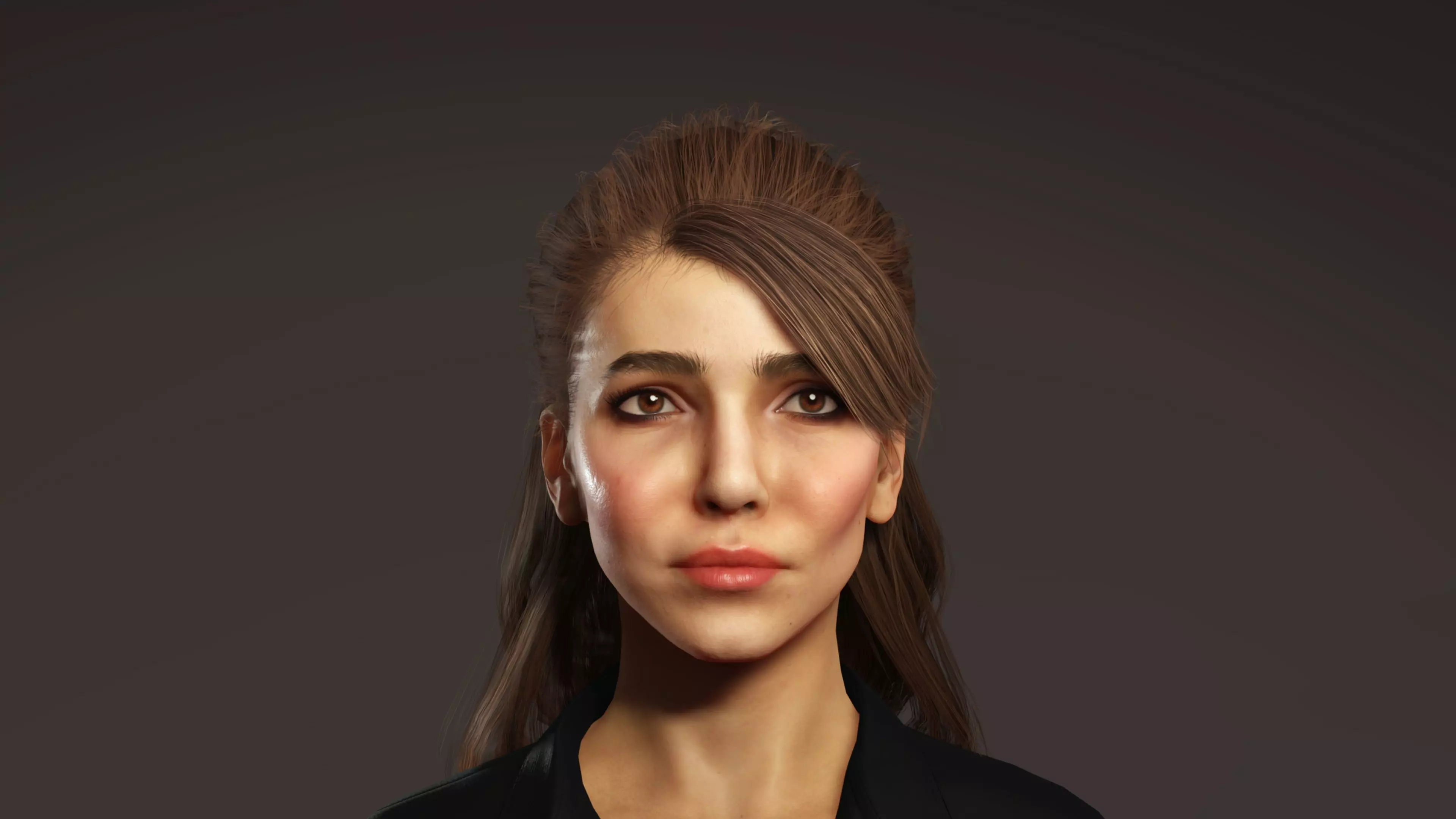 Modern City Girl 3D model