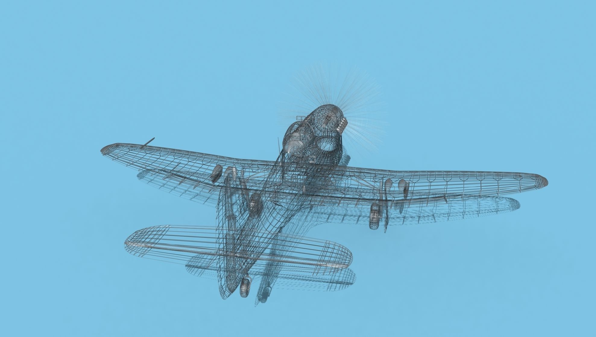 Hawker Hawker Tempest MK1 V12 3D model_15