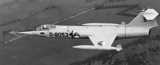 Lockheed F104-G Starfighter 3D model