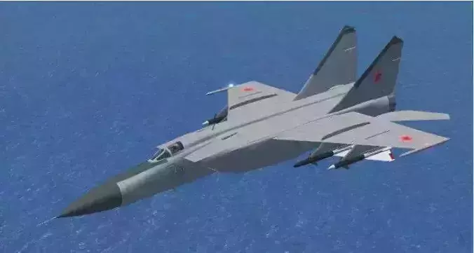Mig-25 Foxbat 3D model