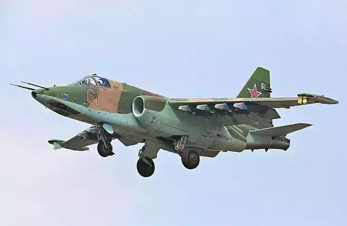 Sukhoi Su-25 3D model