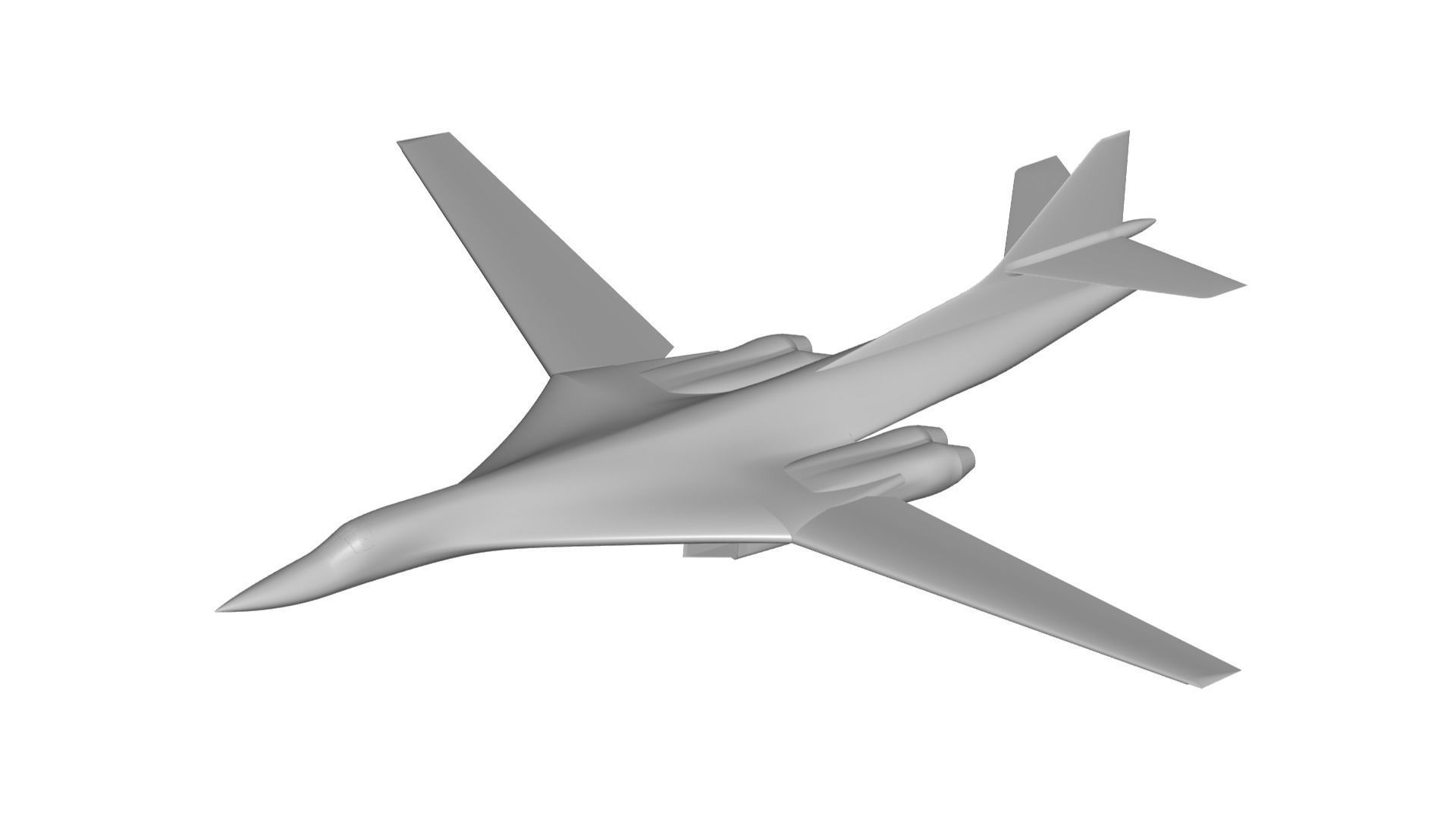 Tupolev Tu-160 3D model_1