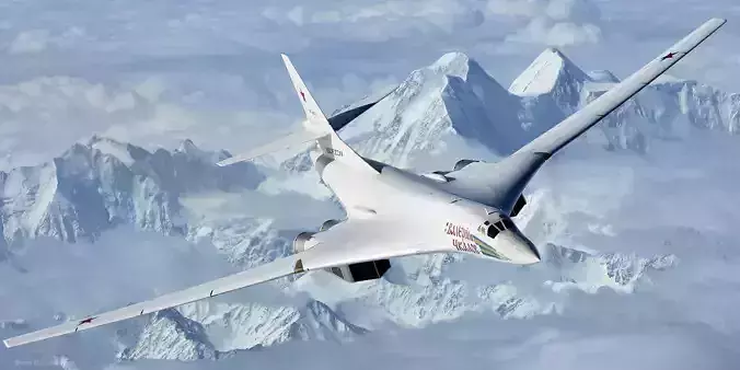 Tupolev Tu-160 3D model