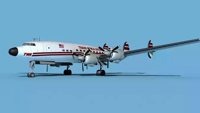 Lockheed L1649 Star Liner Trans World Airways