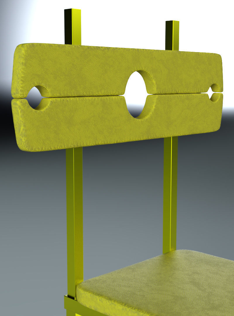 DY Shackles Chair 3D model_4