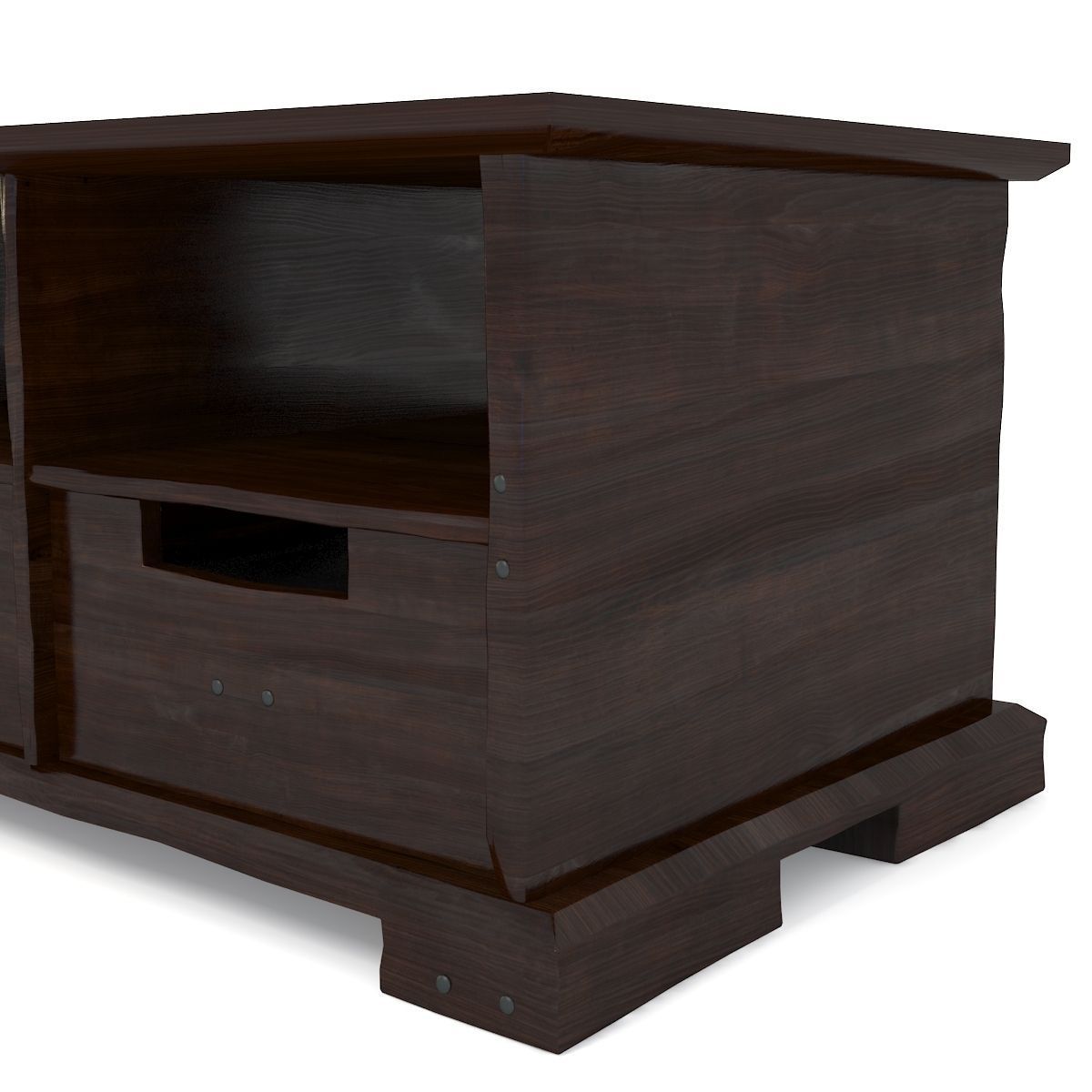 Retro Cupboard 13 3D model_4