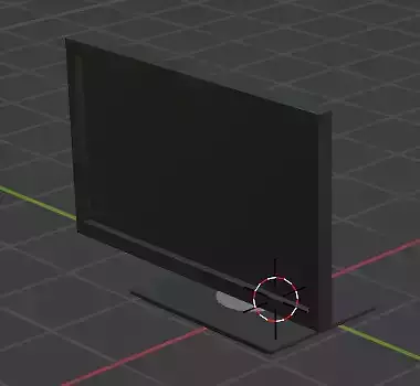 monitor 3D model
