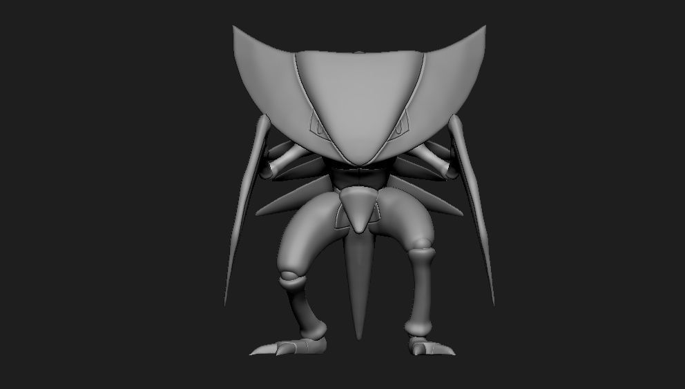 Pokemon - Kabutops with 2 different poses 3D print model_2