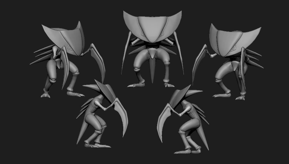 Pokemon - Kabuto and Kabutops  3D print model_11