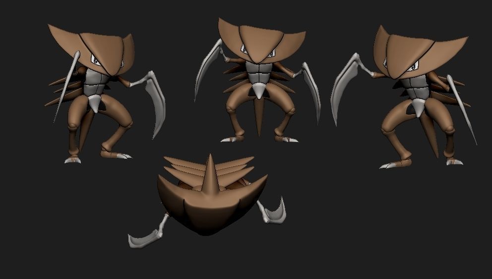 Pokemon - Kabuto and Kabutops  3D print model_16