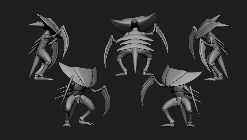 Pokemon - Kabuto and Kabutops  3D print model_20