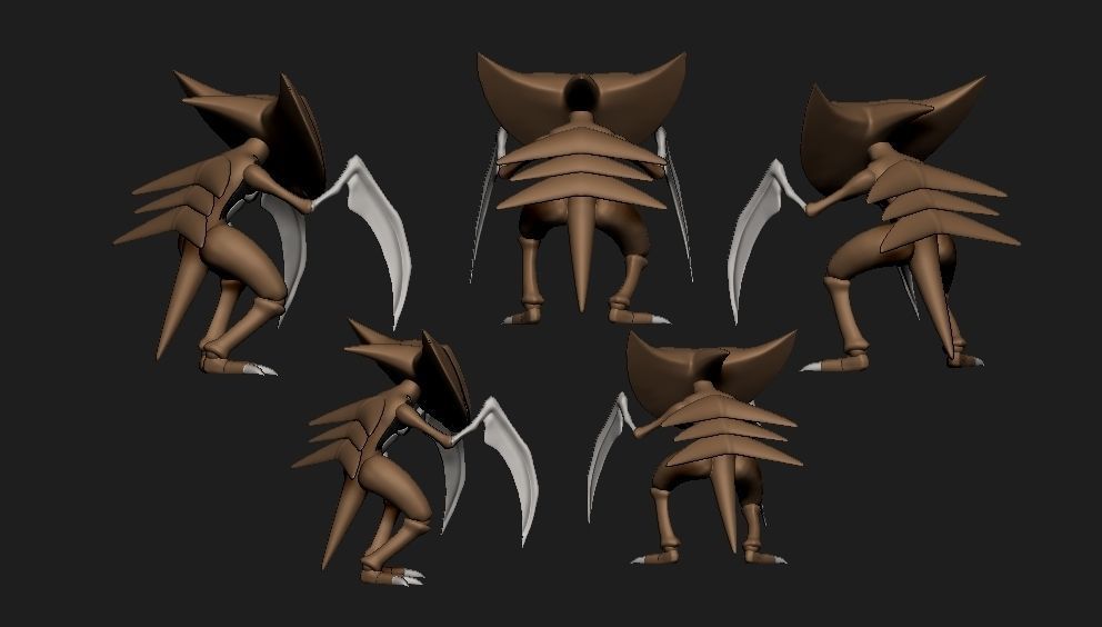 Pokemon - Kabuto and Kabutops  3D print model_21