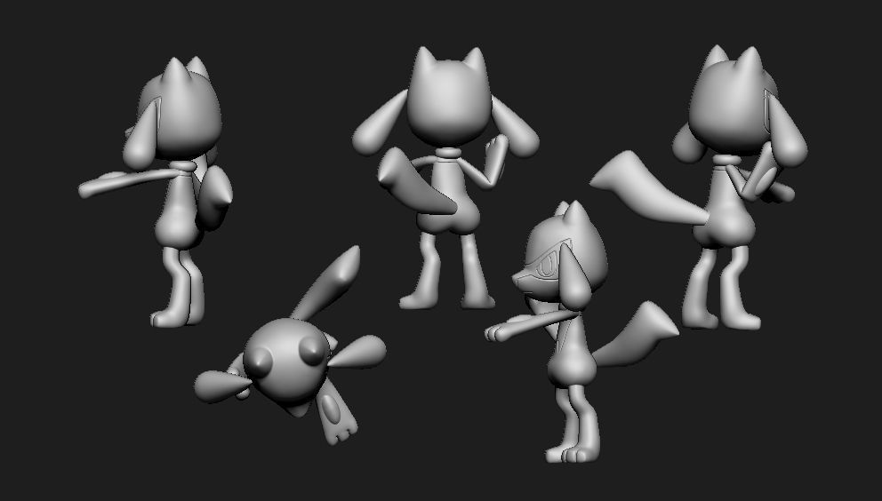 Pokemon - Riolu 3D print model_6