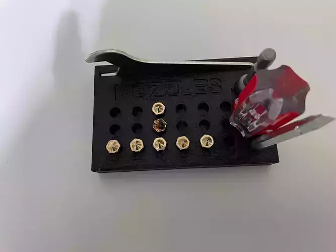 Nozzle and Tooling Holder 3D print model