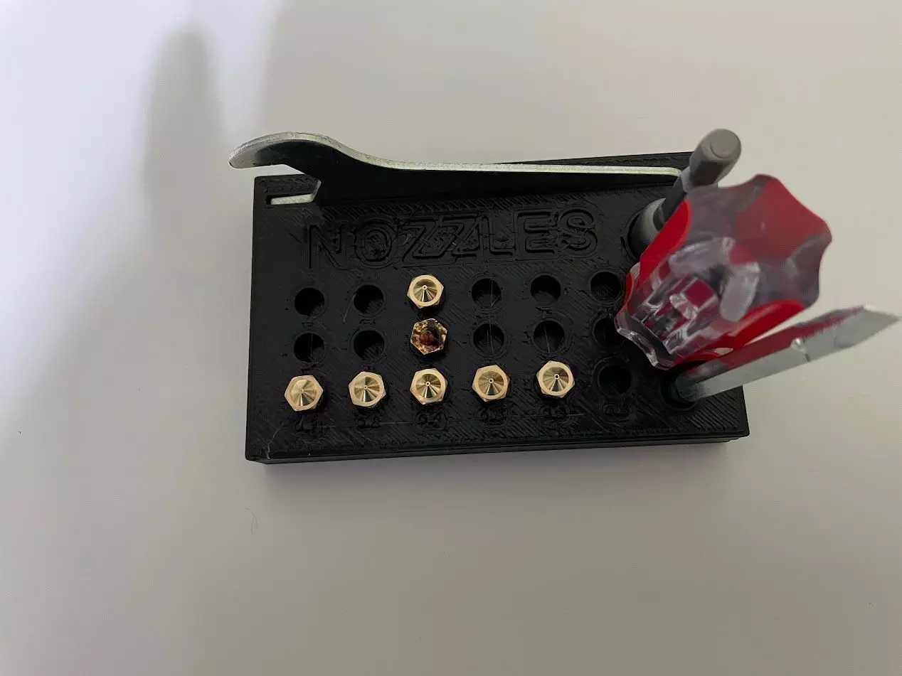 Nozzle and Tooling Holder 3D print model_0