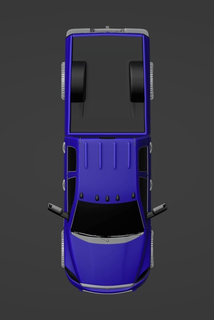 2007 3rd gen Ram 3D model_4