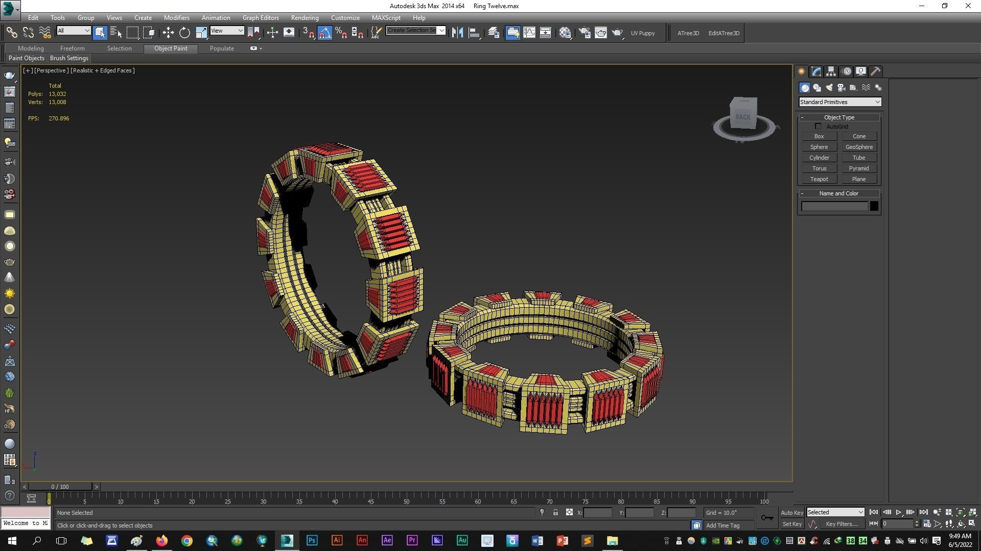 Ring Twelve 3D model_9