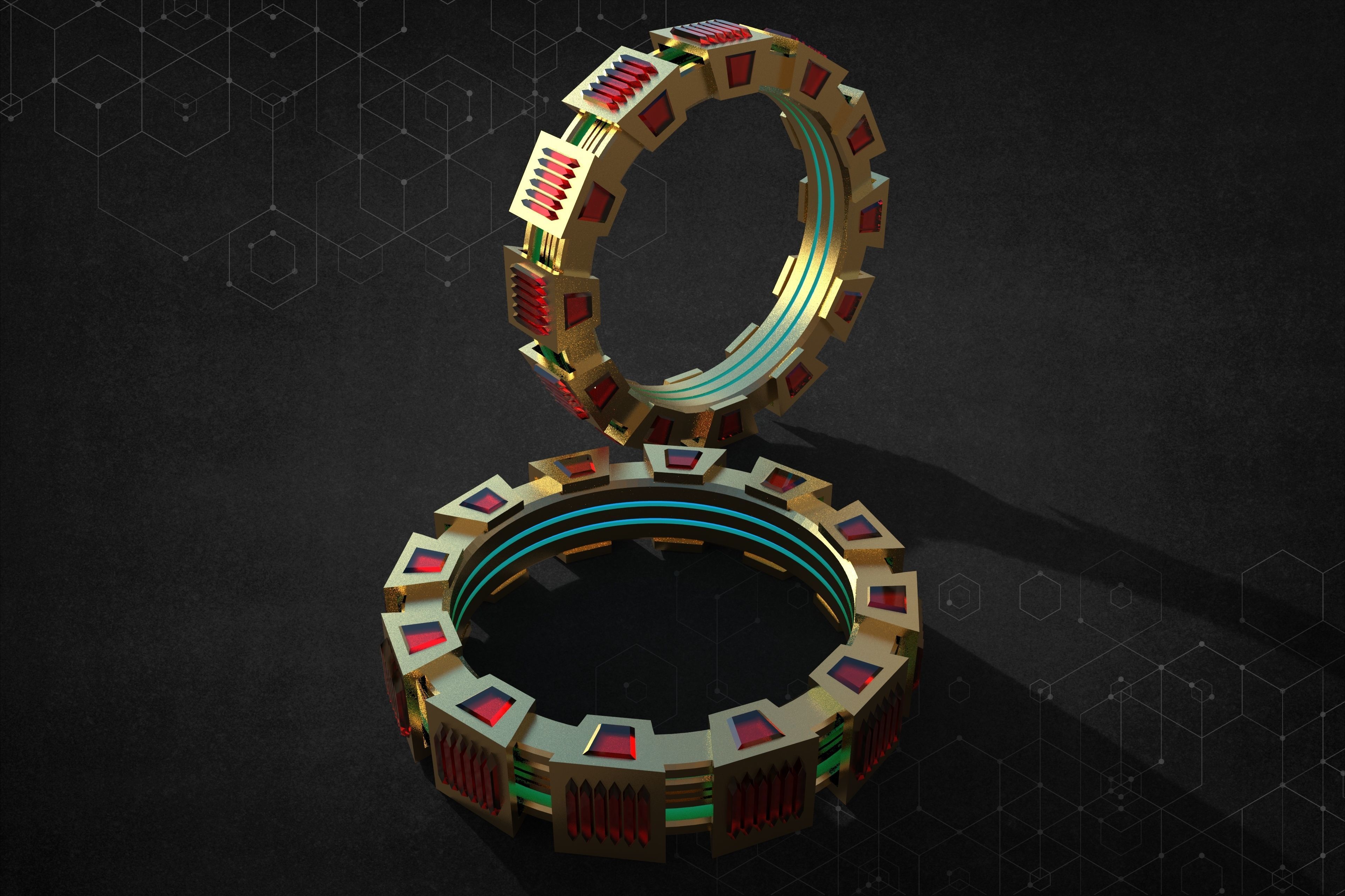 Ring Twelve 3D model_5