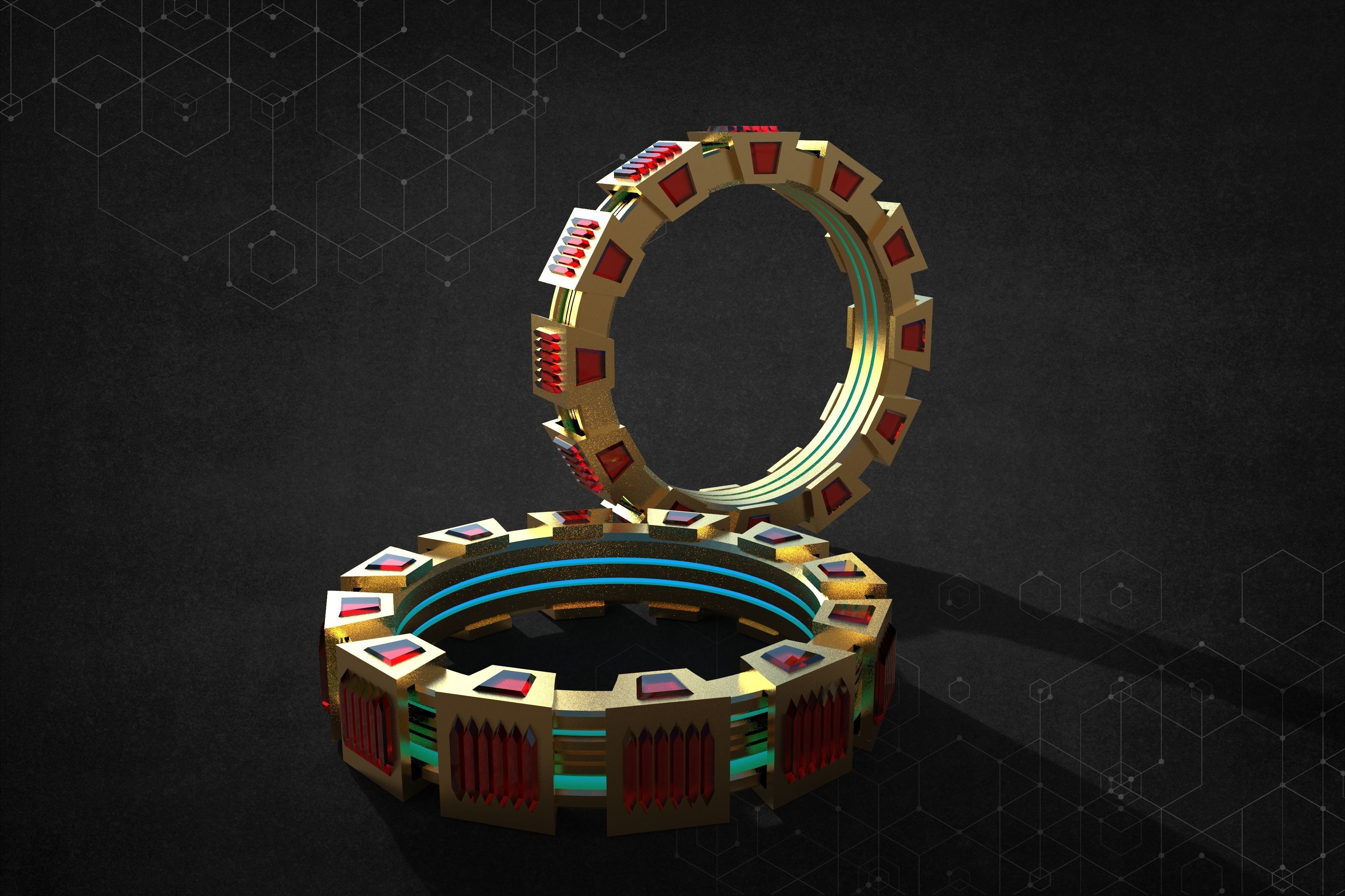 Ring Twelve 3D model_3