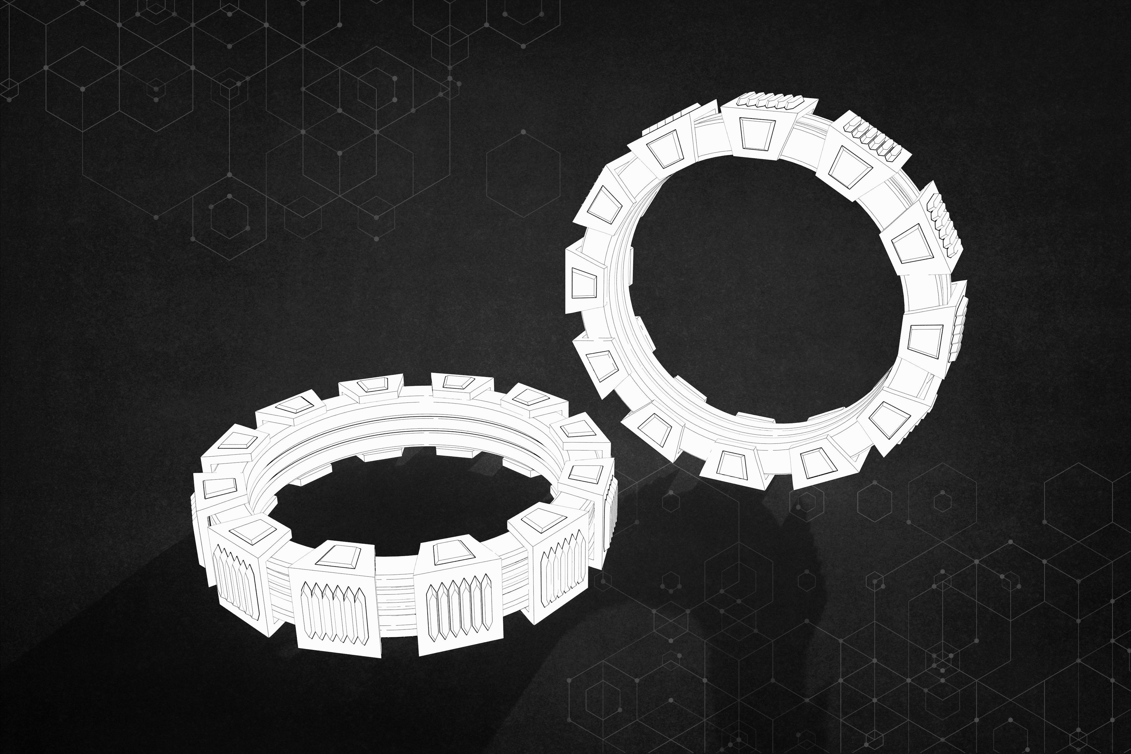 Ring Twelve 3D model_7