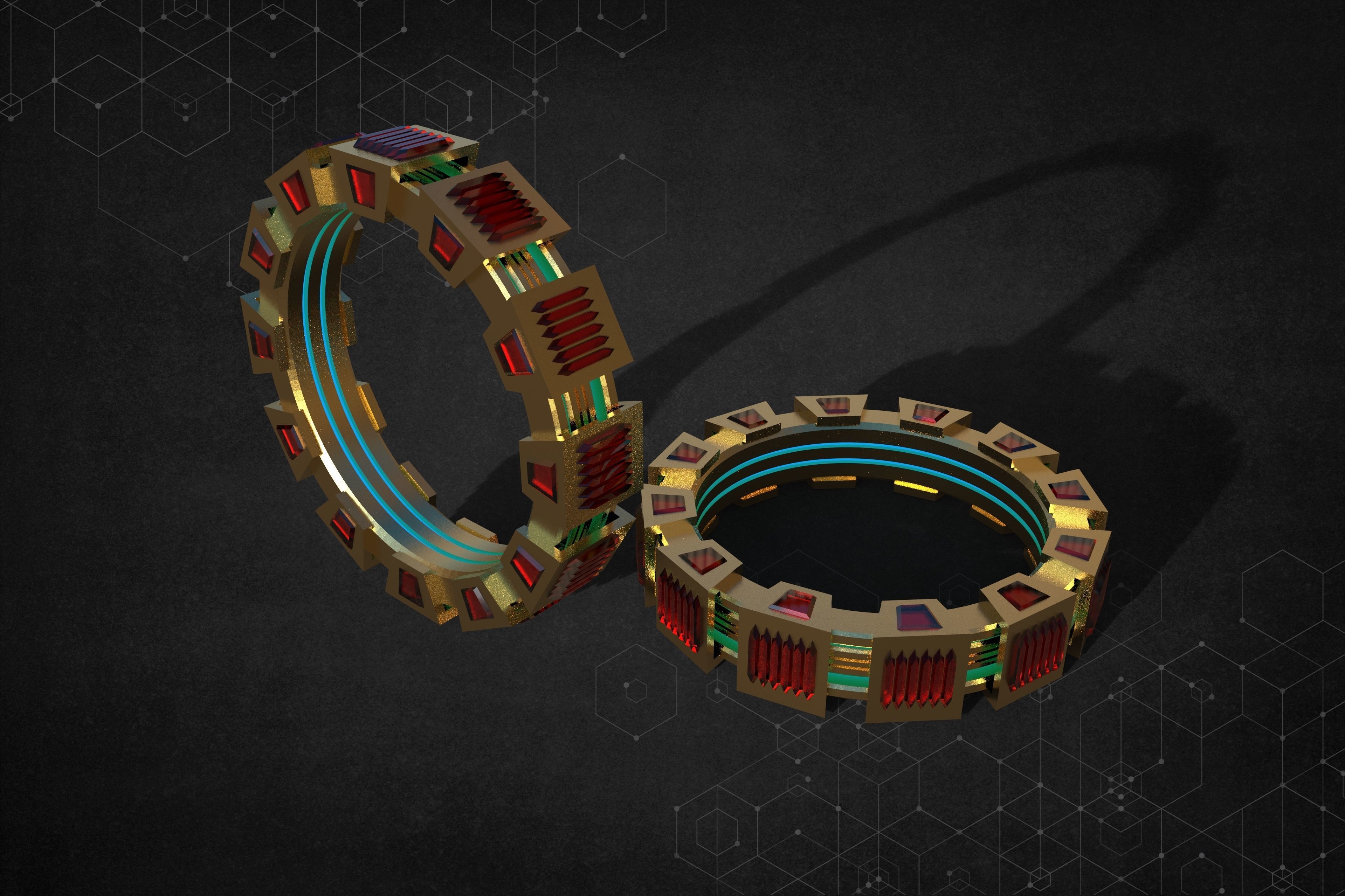 Ring Twelve 3D model_1